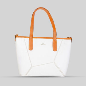 حقيبة توت بالوان متباينة