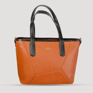 حقيبة توت بالوان متباينة